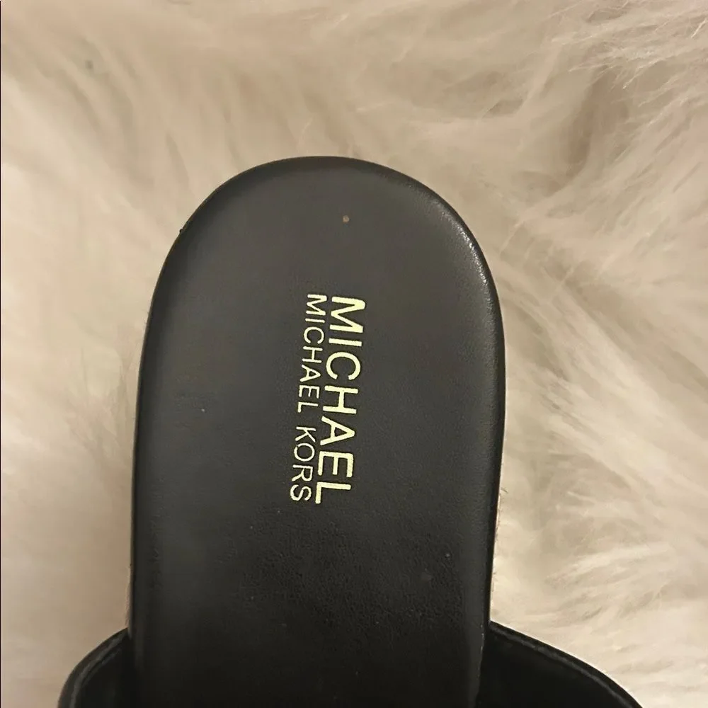 Michael Kors Jilly logo espadrilles sandals size 7 NEW! - Picture 5 of 6